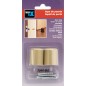 TOPE PUERTA CON TORNILLO 3040 BIEGE 2 UNIDADES TOPE PUERTA CON TORNILLO 3040 BIEGE 2 UNIDADES