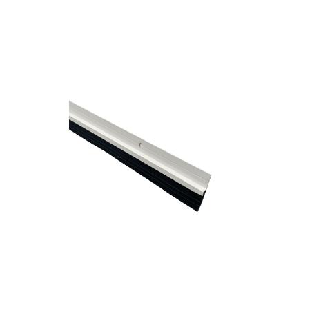 BURLETE ADHESIVO ALUMINIO GOMA 1,05M BLANCO