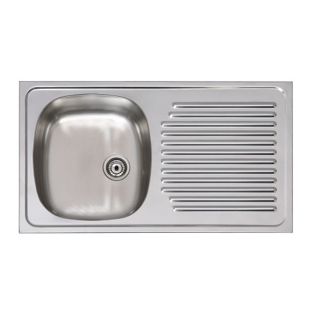 FREGADERO INOX. 1S PRÁCTIC ARES 80X51CM