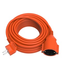 PROLONGADOR ELÉCTRICO NARANJA 25M