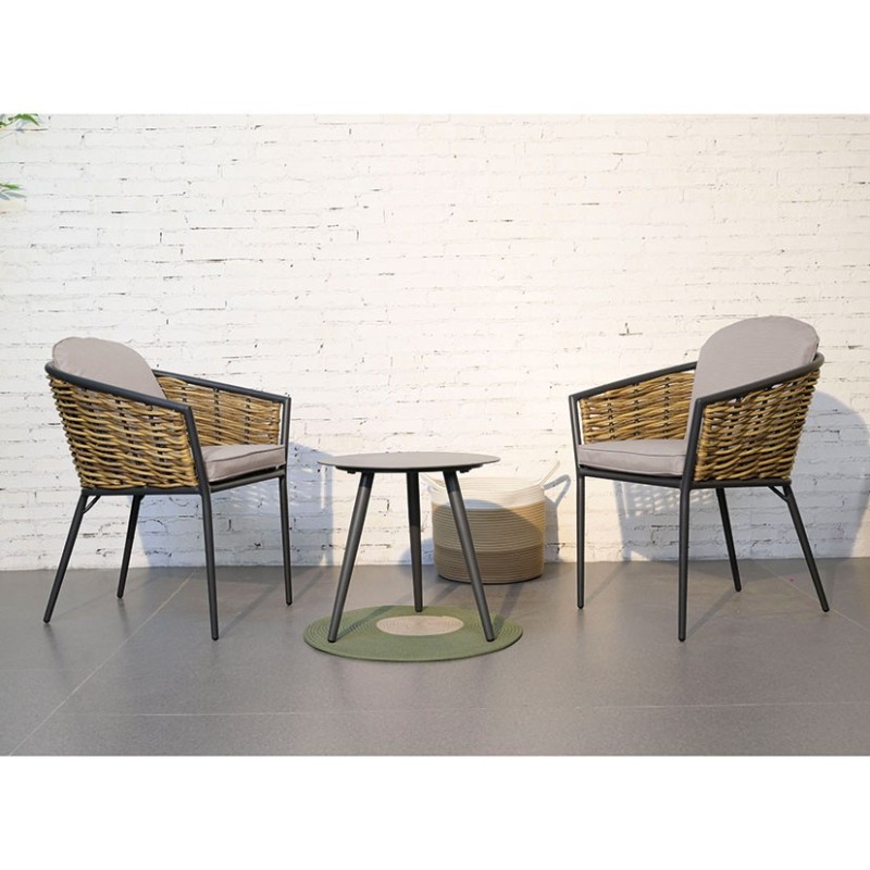 SET BALCON  BAYLOR 2 SILLAS Y MESA BAJA