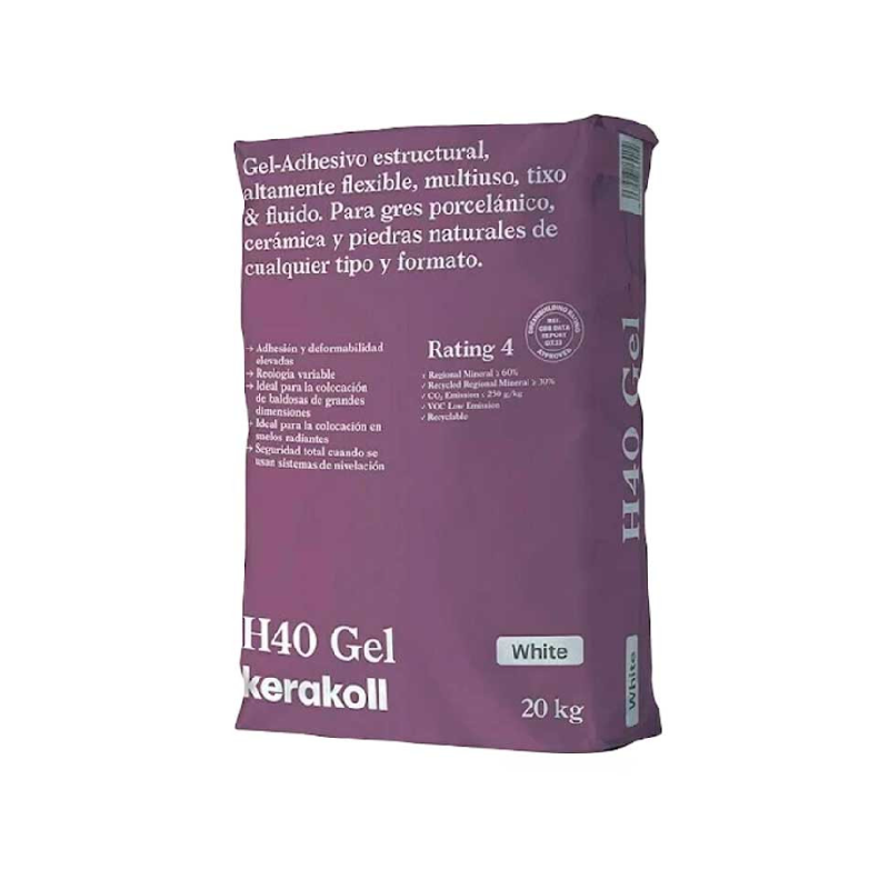 KERAKOLL H40 GEL BLANCO 20KG