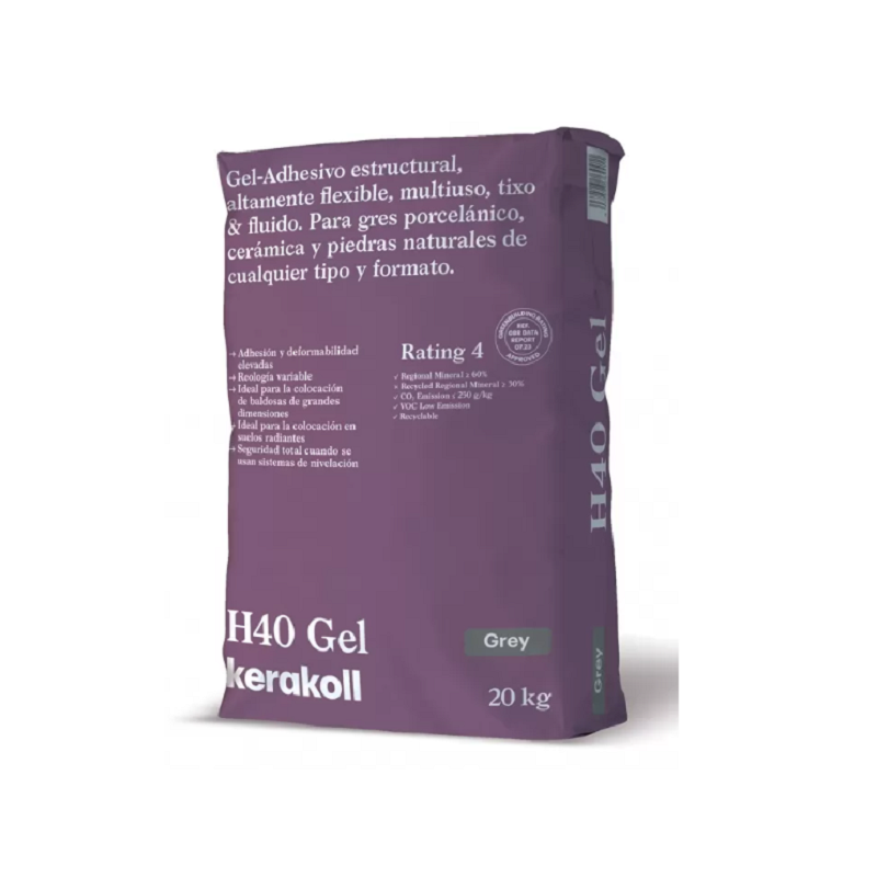 KERAKOLL H40 GEL GRIS 20KG KERAKOLL H40 GEL GRIS 20KG