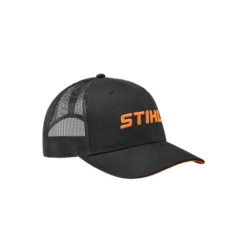 GORRA NEGRA LOGO STIHL MESH