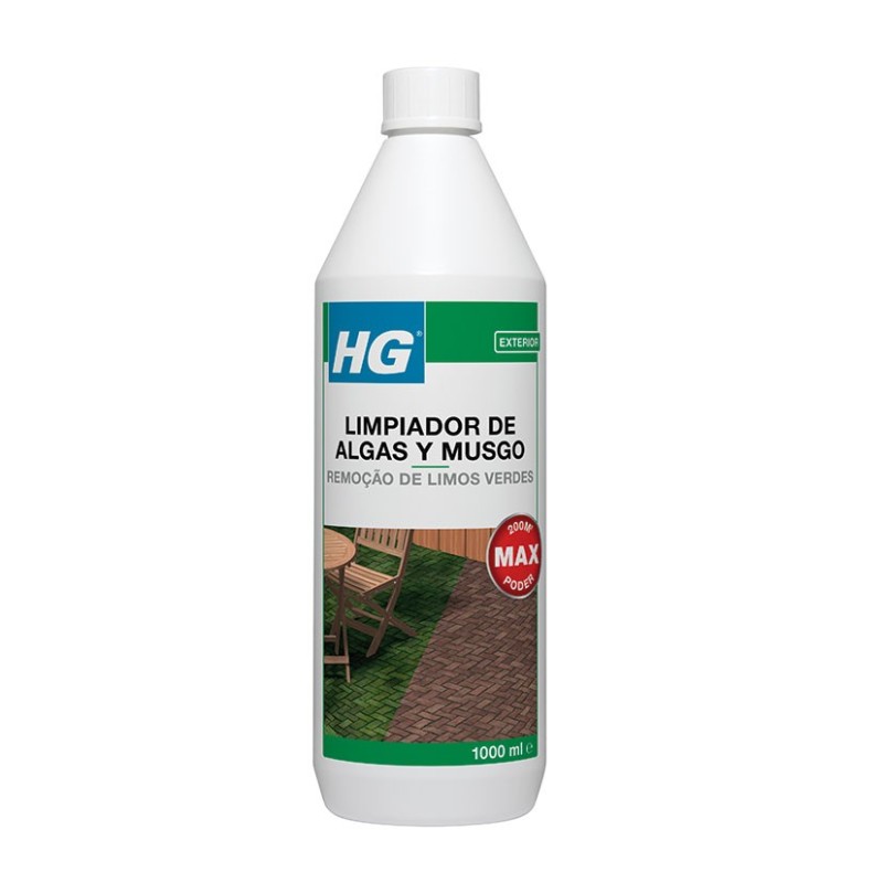 LIMPIADOR DE ALGAS Y MUSGO 1L