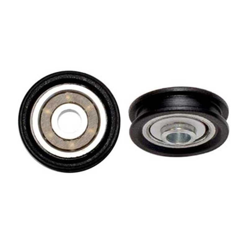 RODAMIENTO MOSQUITERA RD5 NEGRO 12 UNIDADES