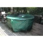 FUNDA MUEBLES PE MESA + SILLAS Ø 205X90CM