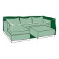 FUNDA MUEBLE POLIÉSTER JARDÍN 213X132X74CM