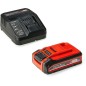 KIT BATERÍA 18V 2,5AH Y CARGADOR PXC EINHELL KIT BATERÍA 18V 2,5AH Y CARGADOR PXC EINHELL