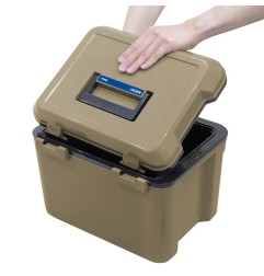 NEVERA RÍGIDA 13L BEIGE HABITEX DAKAR