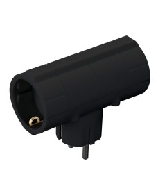 ADAPTADOR DOBLE TT CERÁMICO 16A-250V DUOLEC