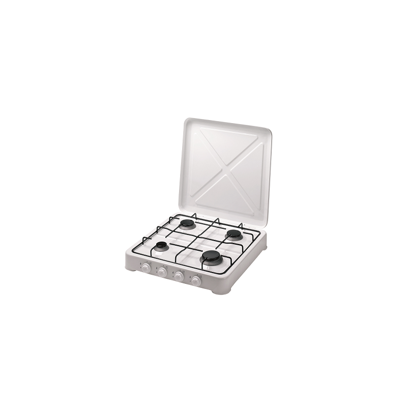 COCINA GAS 4 QUEMADORES CON TAPA BLANCA COCINA GAS 4 QUEMADORES CON TAPA BLANCA