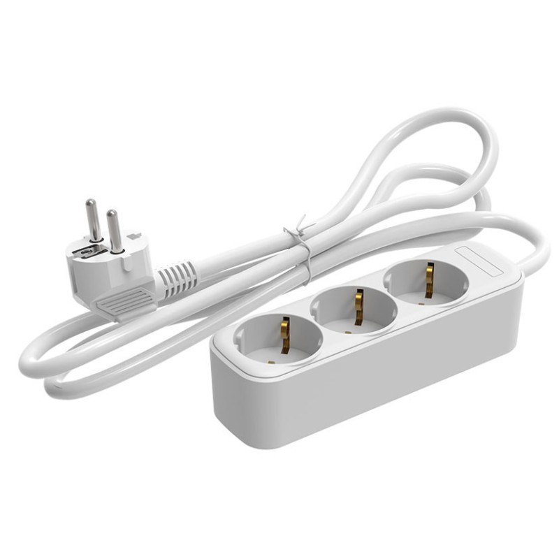 BASE ENCHUFE MÚLTIPLE DUOLEC CABLE 1,5M
