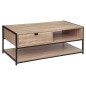 MESA CENTRO ALIAJ ROBLE NATURAL 100X40CM