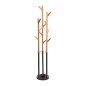 PERCHERO 11 GANCHOS BAMBU NEGRO
