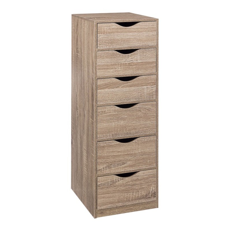 CAJONERA AUX. 6 CAJONES 38X33XH.100 CM.