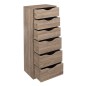CAJONERA AUX. 6 CAJONES 38X33XH.100 CM.