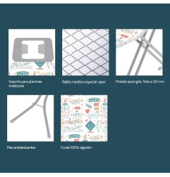 TABLA PLANCHAR HABITEX BASIC 114X36CM