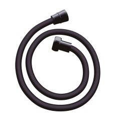 FLEXO DUCHA PVC NEGRO MATE 1,7M HABITEX