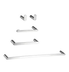 ACC. BAÑO INOX. PORTARROLLO HABITEX BELO