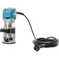 FRESADORA MAKITA RT0702CX2J 2 BASES + MALETA