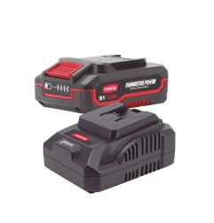 KIT BATERÍA 18V 2AH Y CARGADOR RATIO