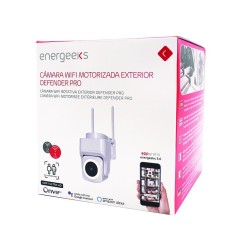 CÁMARA WIFI MOTORIZADA EXTERIOR 4MP DEFE