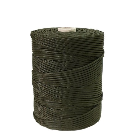CORDON POLIPROPILENO TRENZADO RIEL 3MM KAKI