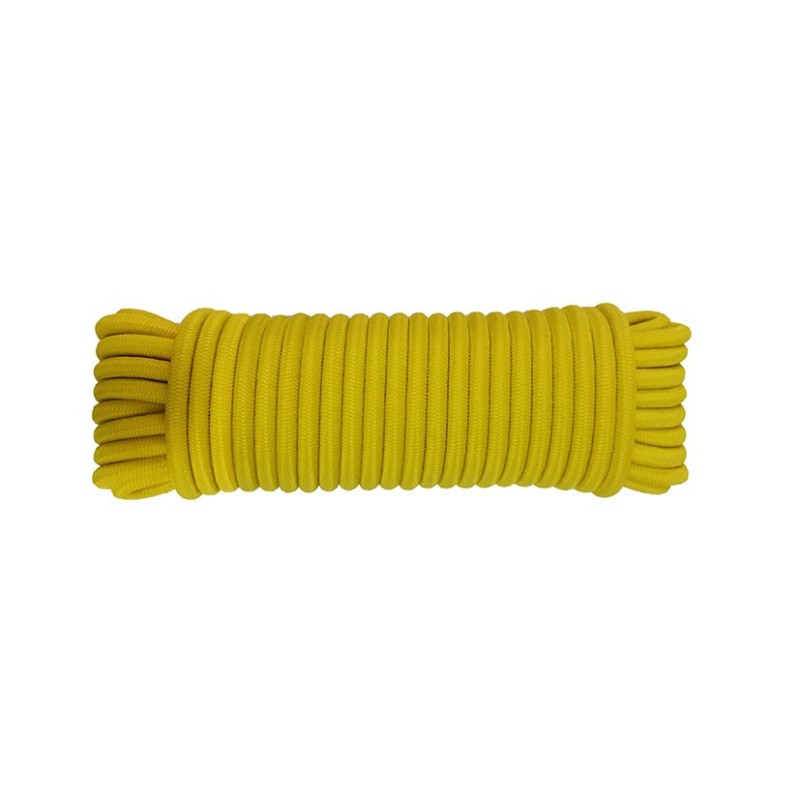 GOMA ELÁSTICA POLIESTER 6MM AMARILLA
