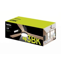 VENTILADOR TECHO LED HABITEX 43
