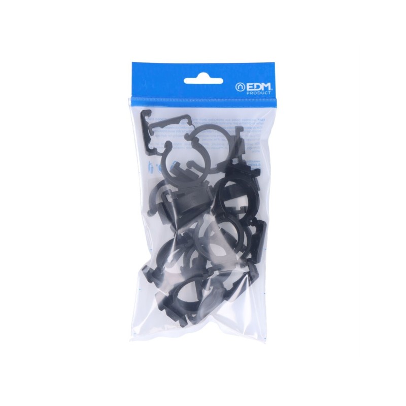 PACK 10 ABRAZADERAS M-32 NYLON NEGRA