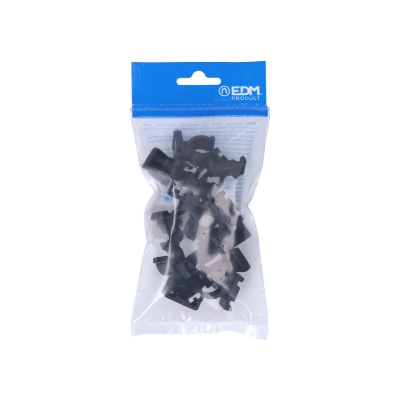 PACK 10 ABRAZADERAS M-16 NYLON NEGRA