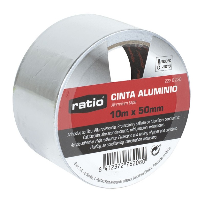 CINTA ALUMINIO RATIO 50MM CINTA ALUMINIO RATIO 50MM