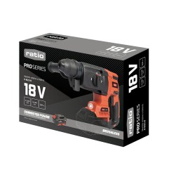 MARTILLO ROTATIVO BATERÍA R-M20-B RATIO