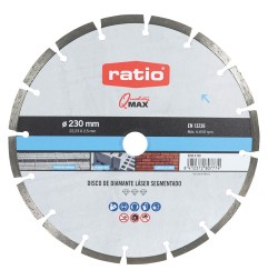 DISCO DIAMANTE LÁSER SEGMENTADO RATIO