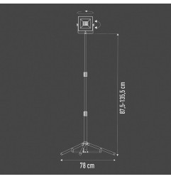 FOCO SIMPLE PROYECTOR LED WORKLINE TRÍPODE