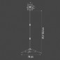 FOCO SIMPLE PROYECTOR LED WORKLINE TRÍPODE