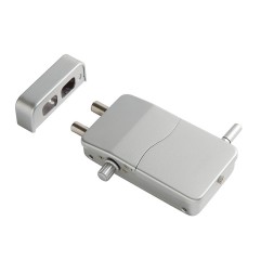 CERRADURA INVISIBLE PLATEADA ARREGUI CON ALARMA