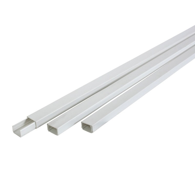 CANALETA PLÁSTICA BLANCA 2M
