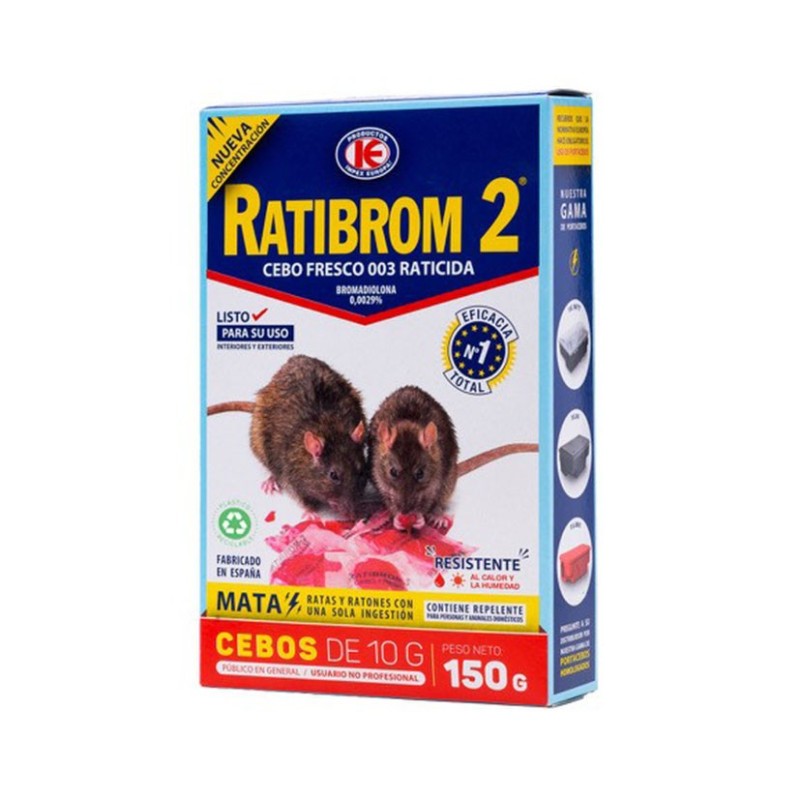 RATICIDA RATIBROM CEBO FRESCO