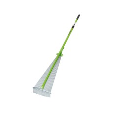 ESCOBA JARDÍN AJUSTABLE 15 PUAS MANGO 122CM