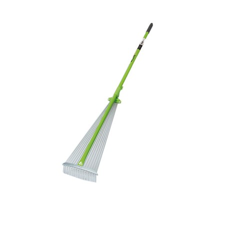 ESCOBA JARDÍN AJUSTABLE 15 PUAS MANGO 122CM