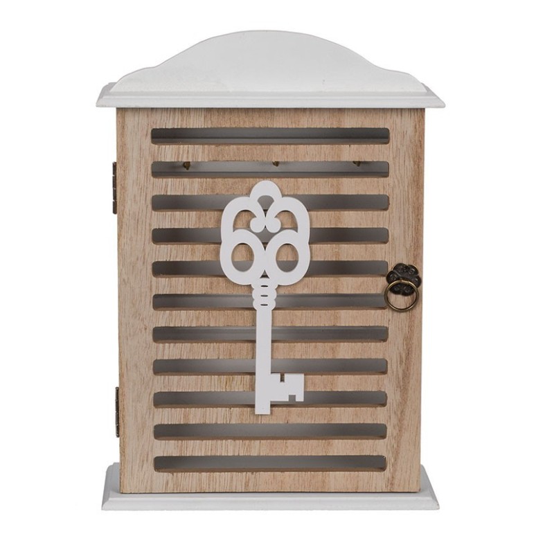 CAJA BLANCA MADERA P/LLAVES OOTB