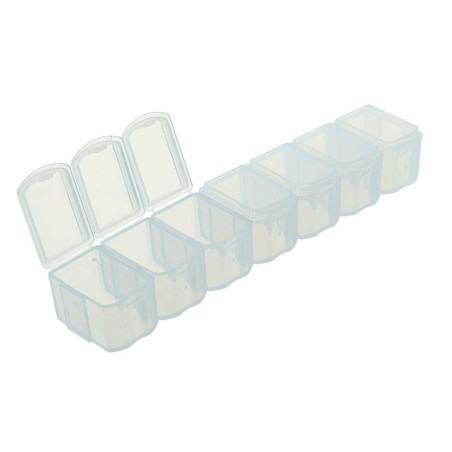 CAJA PASTILLAS DESMONTABLE 7 DÍAS BLANCO