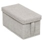 CAJA ALMACENAJE C/TAPA ORGA 15X31X15 CM.