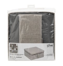 CAJA ALMACENAJE CON TAPA ORGA 31X31X15CM