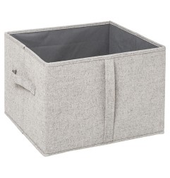CAJA ALMACENAJE CON TAPA ORGA 35X31,5X25CM