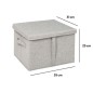CAJA ALMACENAJE C/TAPA ORGA 35x31,5x25