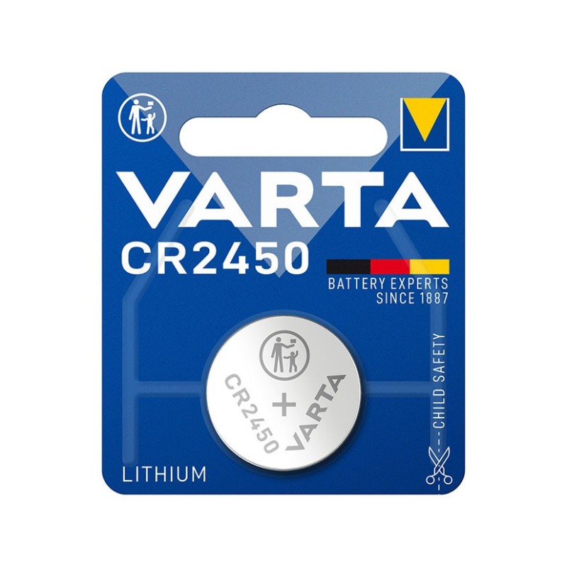 BL.1 PILA LITIO VARTA CR2450 3V