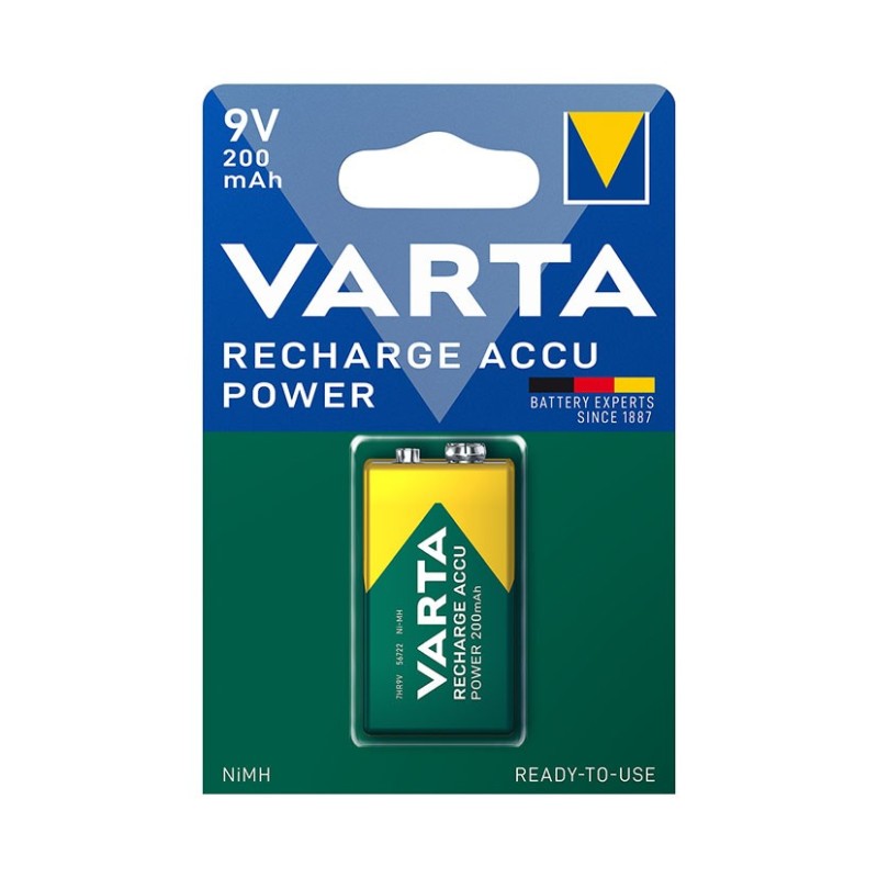 BL.1 PILA REC. 9V. 200 MAH READY TO USE